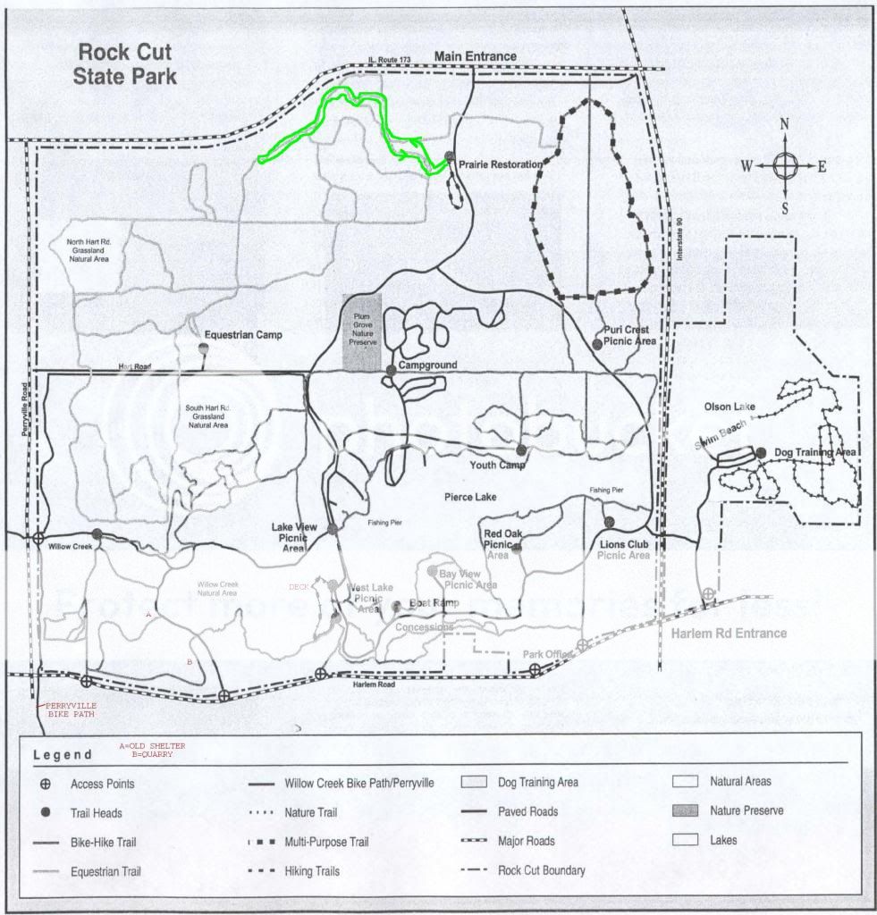 Musings from Illinois rock cut state park 112410